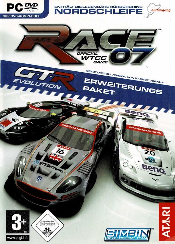 Game cover: GTR Evolution