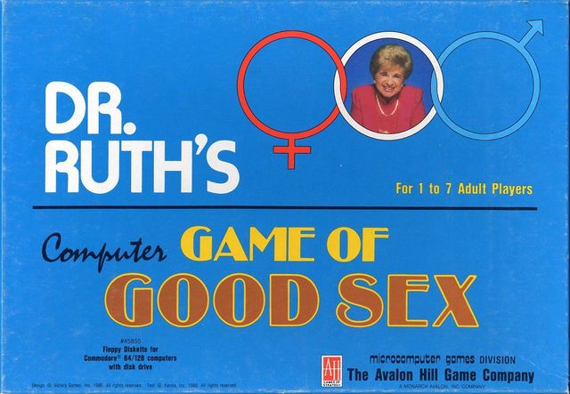Game cover: Dr. Ruth's Computer Game of Good Sex
