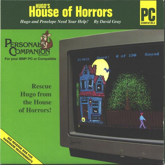 Game cover: Hugo's House of Horrors