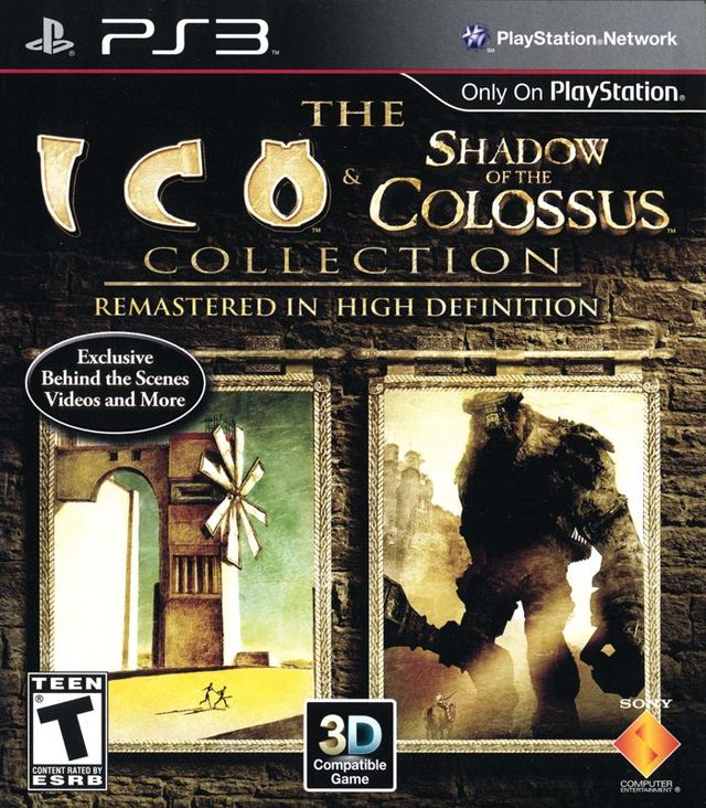 Game cover: The Ico & Shadow of the Colossus Collection