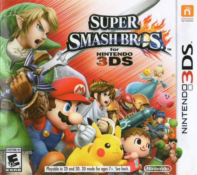 Game cover: Super Smash Bros. for Nintendo 3DS