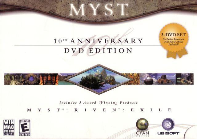 Game cover: Myst: 10th Anniversary DVD Edition