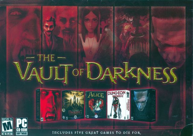 Game cover: The Vault of Darkness