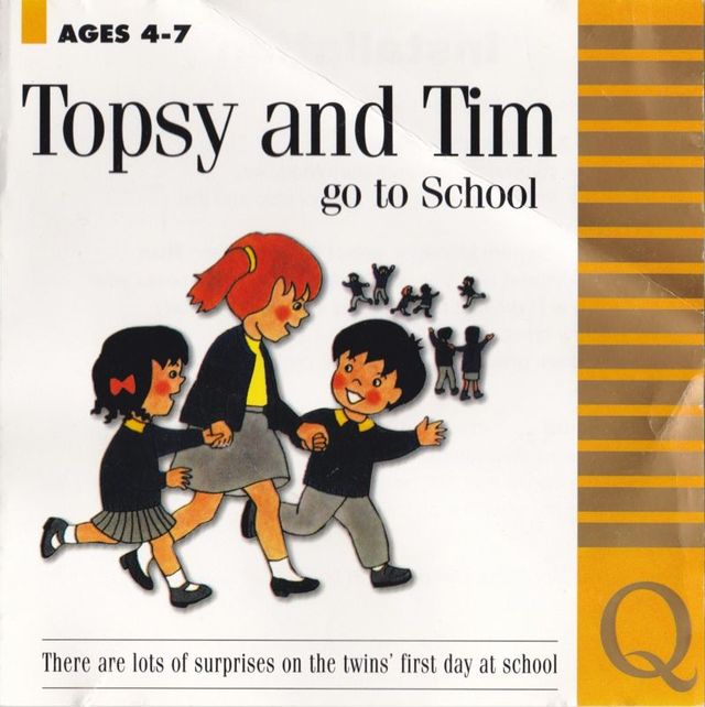 Game cover: Topsy and Tim Go to School