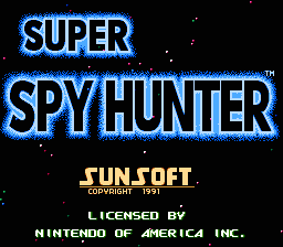 Game cover: Super Spy Hunter