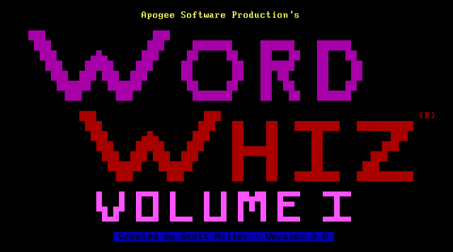 Game cover: Word Whiz