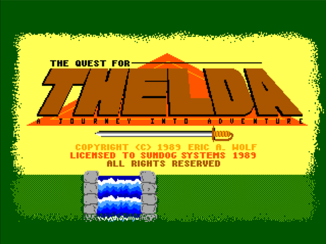 Game cover: The Quest for Thelda: A Journey Into Adventure