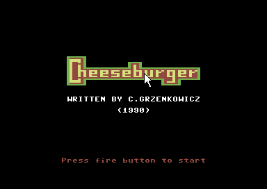 Game cover: Cheeseburger