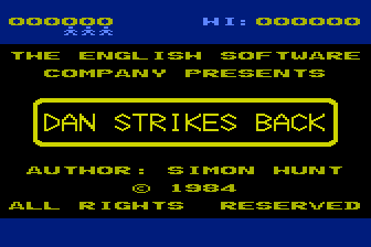 Game cover: Dan Strikes Back