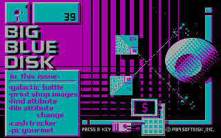 Game cover: Big Blue Disk #39