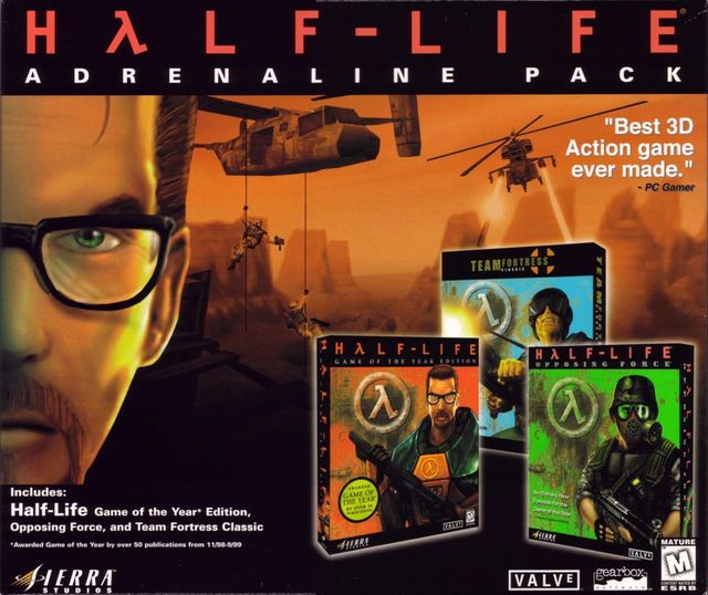 Game cover: Half-Life: Adrenaline Pack