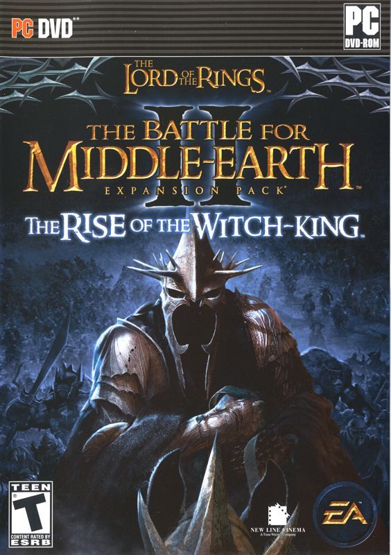 Game cover: The Lord of the Rings: The Battle for Middle-earth II - The Rise of the Witch-king