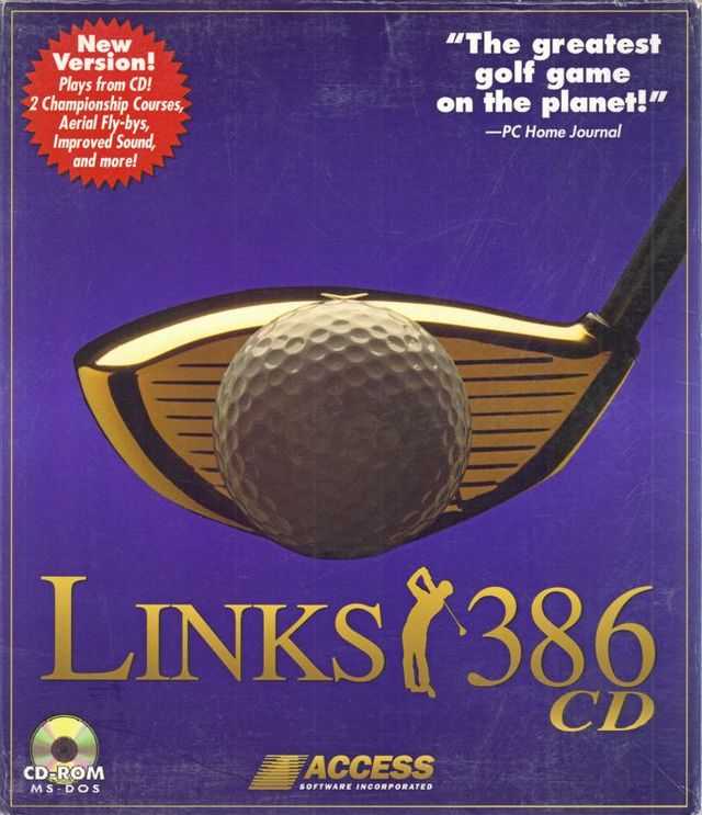 Game cover: Links 386 CD