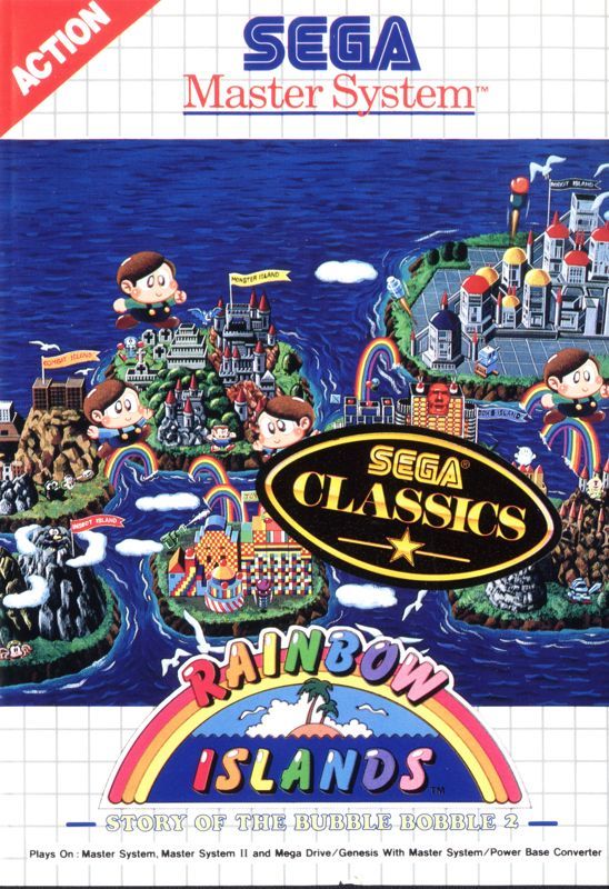 Game cover: Rainbow Islands