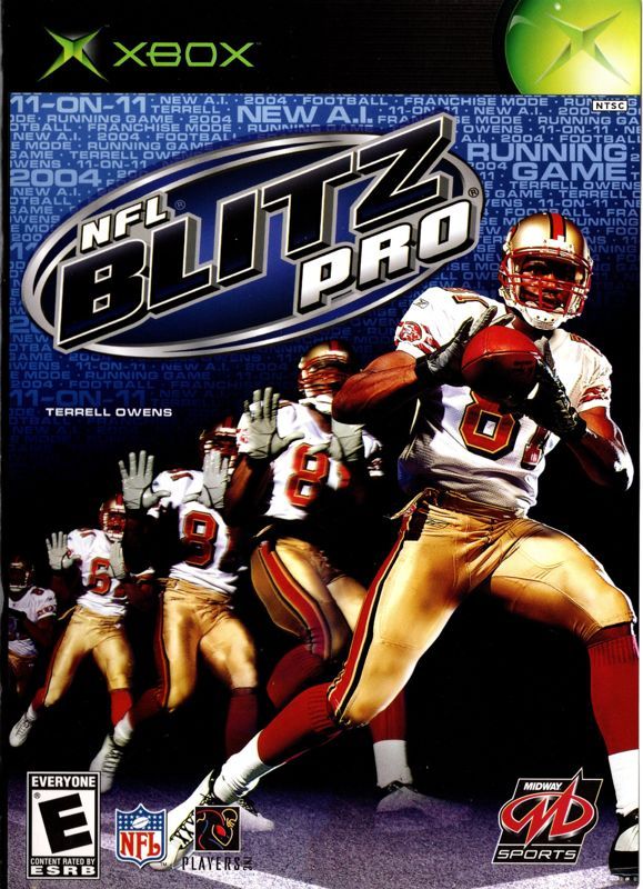 Game cover: NFL Blitz Pro
