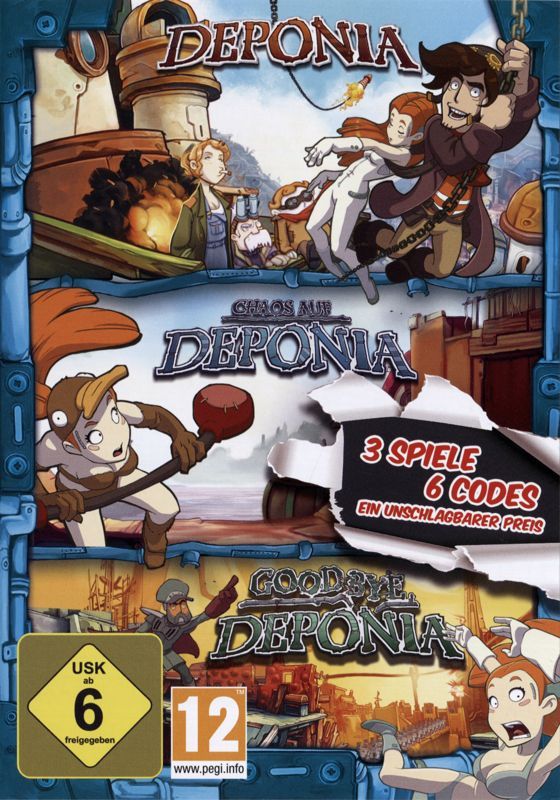 Game cover: Deponia: Family Pack