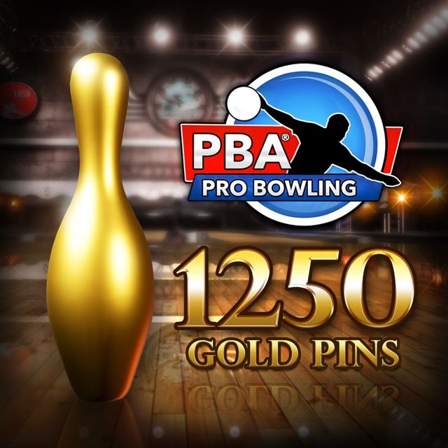 Game cover: PBA Pro Bowling: 1250 Gold Pins