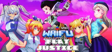 Game cover: Deep Space Waifu: Flat Justice