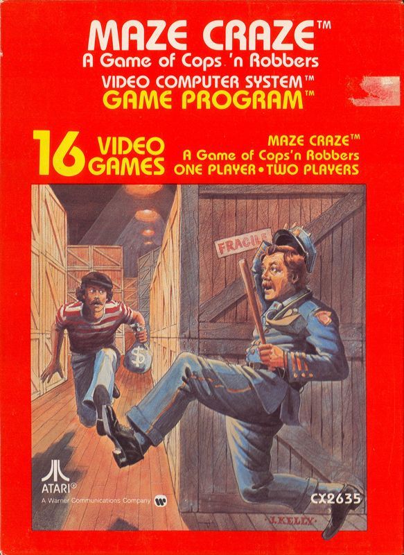 Game cover: Maze Craze: A Game of Cops 'n Robbers