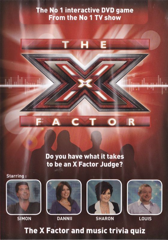 Game cover: The X Factor: Interactive TV Game