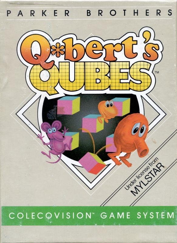 Game cover: Q*bert's Qubes