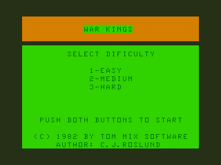 Game cover: War Kings