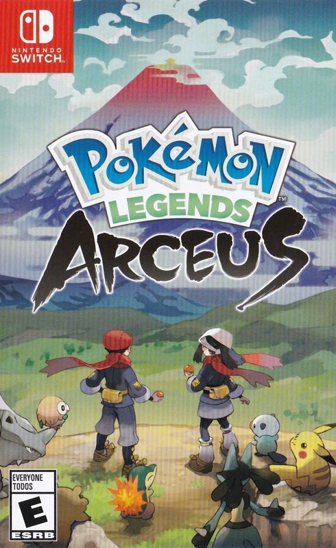 Game cover: Pokémon Legends: Arceus