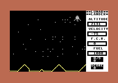 Game cover: Programming Kit 1: Lunar Lander