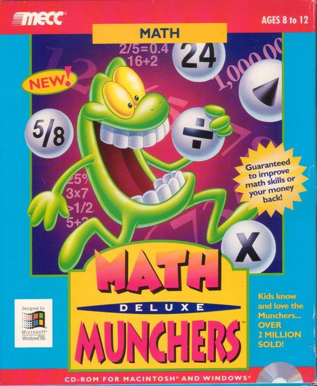 Game cover: Math Munchers Deluxe