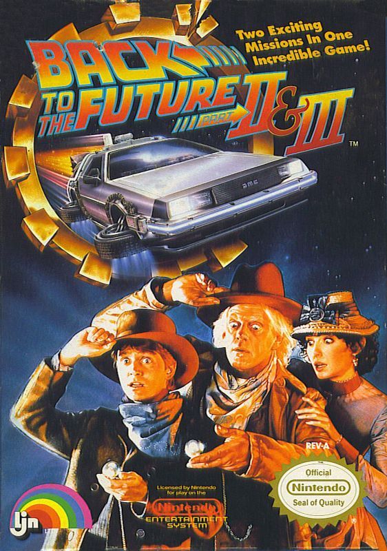 Game cover: Back to the Future Part II & III