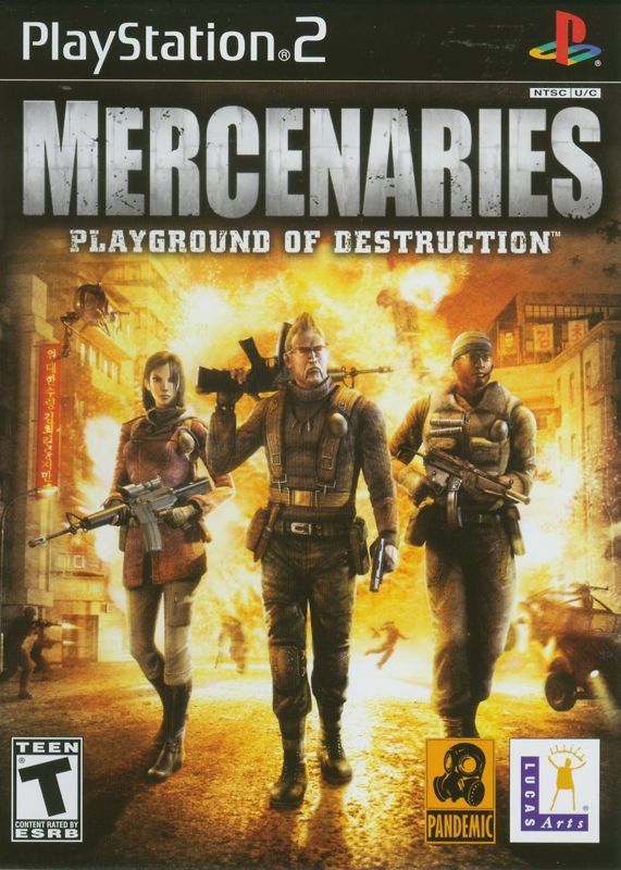 Game cover: Mercenaries: Playground of Destruction
