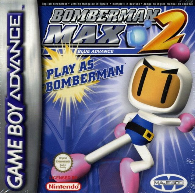 Game cover: Bomberman Max 2: Blue Advance