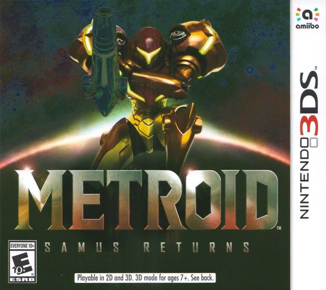 Game cover: Metroid: Samus Returns