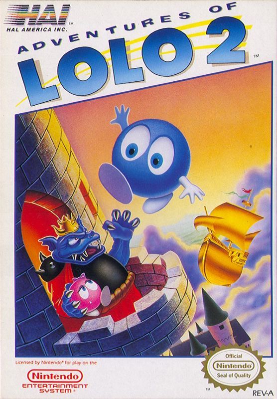 Game cover: Adventures of Lolo 2