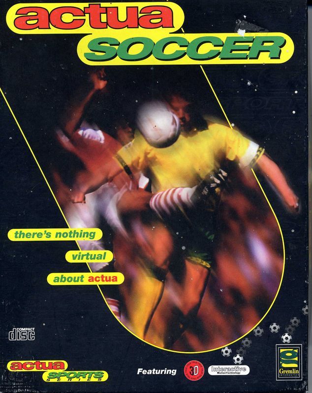 Game cover: VR Soccer '96
