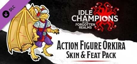 Game cover: Idle Champions of the Forgotten Realms: Action Figure Orkira Skin & Feat Pack