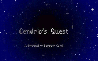 Game cover: Cendric's Quest