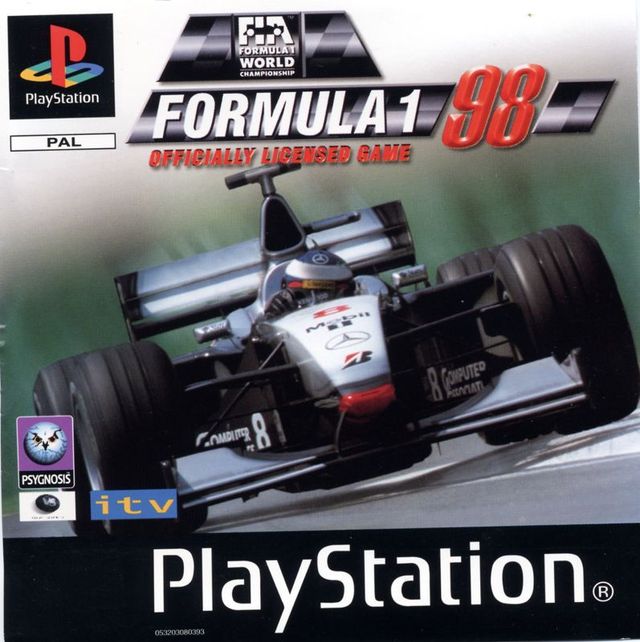 Game cover: Formula 1 98