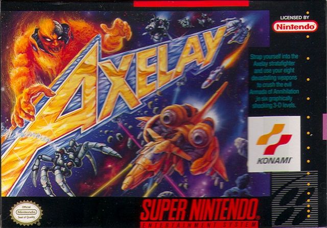 Game cover: Axelay