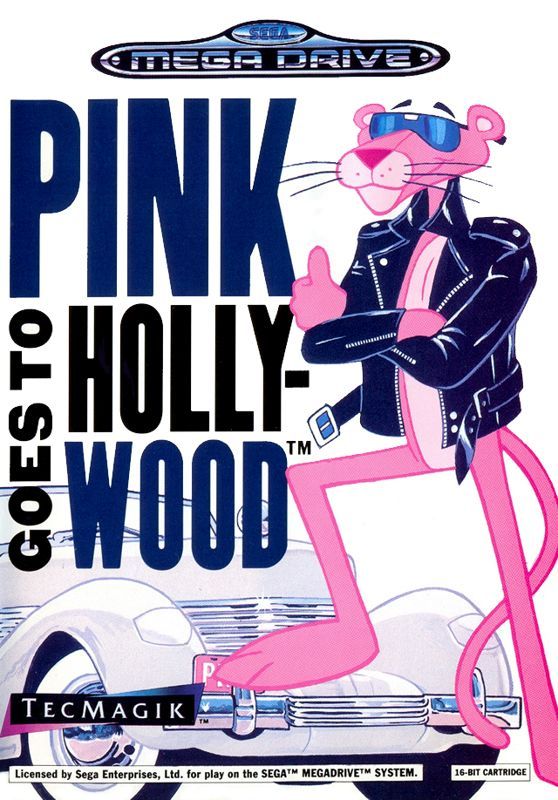 Game cover: Pink Goes to Hollywood