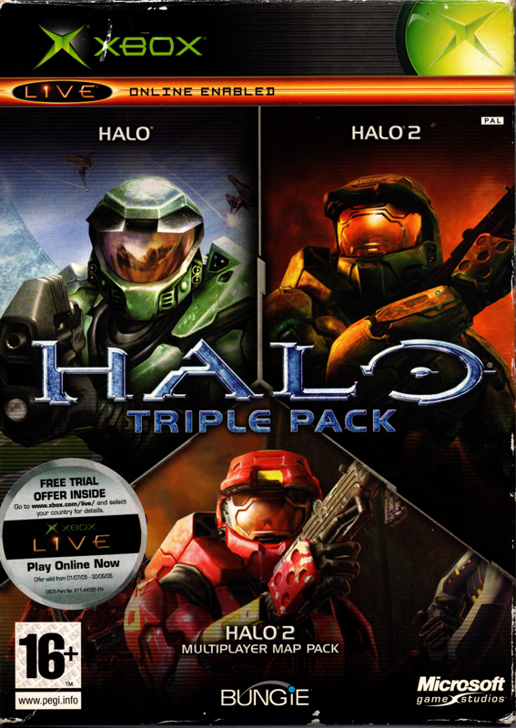 Game cover: Halo Triple Pack
