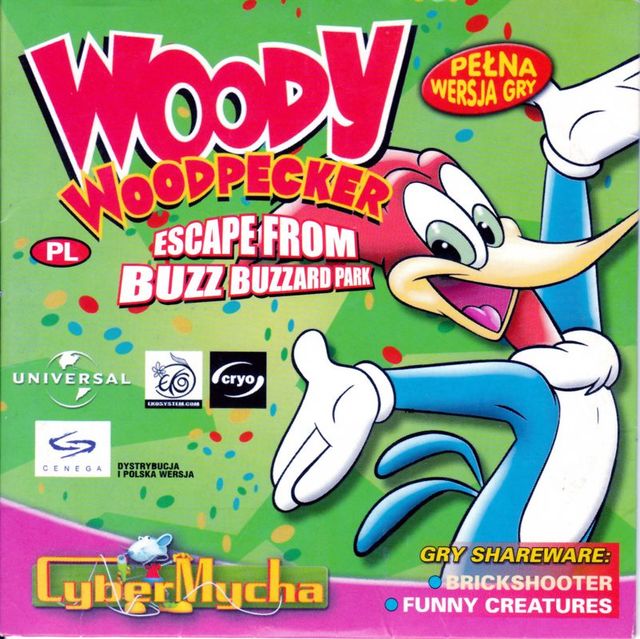 Game cover: Woody Woodpecker: Escape from Buzz Buzzard Park