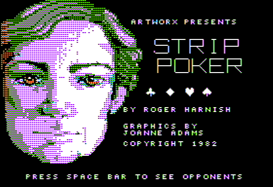 Game cover: Strip Poker Data Disk #2: Male - David and Tony