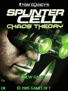 Game cover: Tom Clancy's Splinter Cell: Chaos Theory