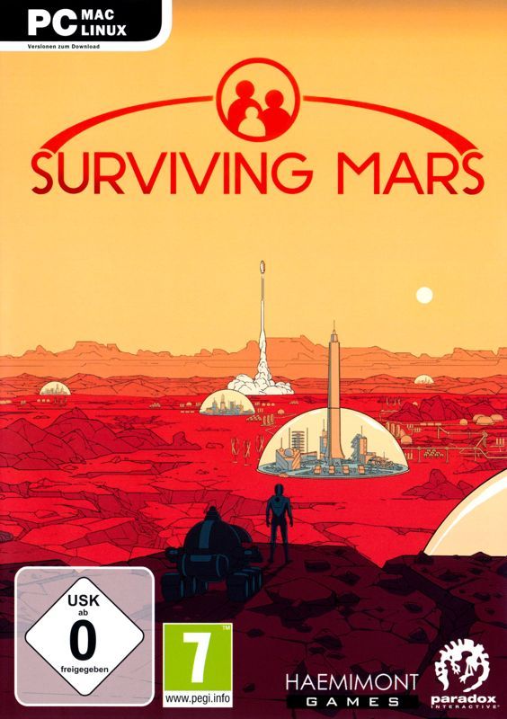 Game cover: Surviving Mars
