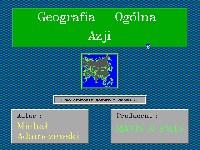 Game cover: Geografia Ogólna Azji