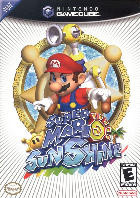 Game cover: Super Mario Sunshine