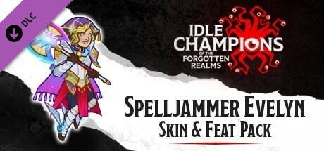 Game cover: Idle Champions of the Forgotten Realms: Spelljammer Evelyn Skin & Feat Pack