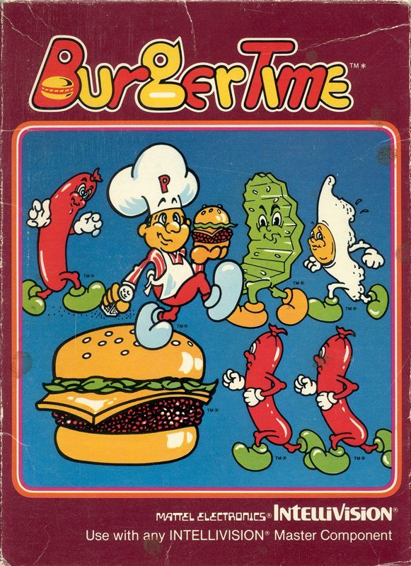 Game cover: BurgerTime