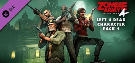 Game cover: Zombie Army 4: Dead War - Left 4 Dead Character Pack 1